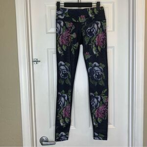 Lululemon Wunder Under Full-On Luon Garden Party Full Length Leggings Size 4